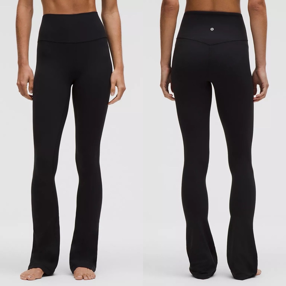 lululemon athletica High-Waist Flare Leggings in Black